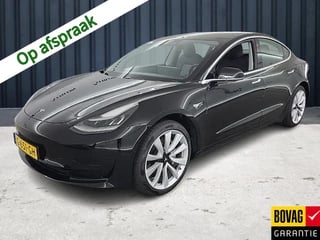 Hoofdafbeelding Tesla Model 3 Tesla Model 3 Standard RWD Plus 60 kWh (238 PK) 1e-Eig, Tesla-Dealer-Onderh, 12-Mnd-BOVAG, NL-Auto, Leer, Panorama, Autopilot, Keyless-Entry/Start, Achteruitrijcamera, Parkeersensoren-V+A, DAB, Bluetooth, Stoelverwarming, Licht-Zicht-Pakket, Lm-Velgen-18Inch, Privacy-Glas