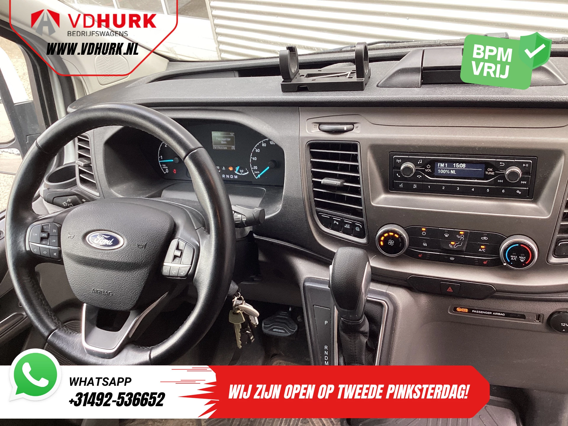 Hoofdafbeelding Ford Transit Custom