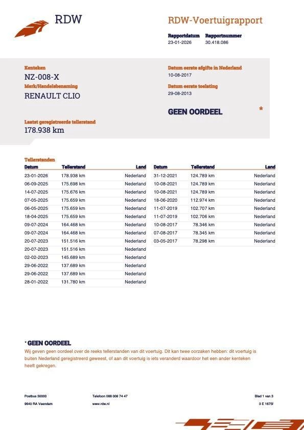 Hoofdafbeelding Renault Clio