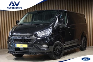Ford Transit Custom 300 2.0 TDCI L2H1 Raptor Edition | Camera | CarPlay | Trekhaak | Stoelverwarming | Treeplanken | Spoilerkit | PDC V+A | Nieuwe APK