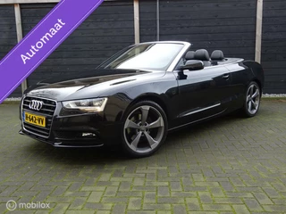 Hoofdafbeelding Audi A5 Audi A5 Cabriolet 177 PK / S-line vol leder / FM NAV / 18" / Afn.trekhaak / Automaat / 116.880 KM!!!