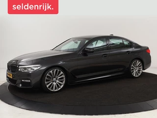 BMW 5-serie 520i High Executive | M-Sport | Leder |  Stoelverwarming | Trekhaak | 20'' | Adaptief LED | Comfortstoelen | Navigatie | Parkeerhulp | Memory