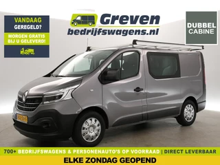 Renault Trafic 2.0 dCi T29 L1H1 | 145PK Aut. | DC | 6 Persoons | Camera | Carplay | Airco | Cruise | Trekhaak | Imperiaal | LED | PDC