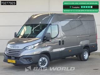 Iveco Daily 35C21 3.0L Automaat 2x Schuifdeur L2H2 210PK 3,5t Trekhaak ACC LED Camera Parkeersensoren Euro6 L2 12m3 Airco Trekhaak