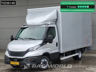 Iveco Daily 35C18 3.0L Automaat 1000KG Laadklep Zijdeur Dubbellucht 2025-Model Bakwagen ACC Airco Cruise Navi D'Hollandia Euro6 Meubelbak Koffer Airco
