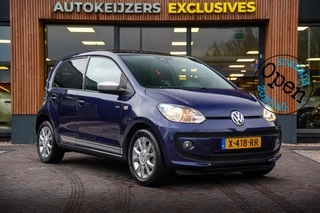 Volkswagen Up! 1.0 high up! Pano Stoelverw. Airco Navi 15"L.M. Parkeersensoren