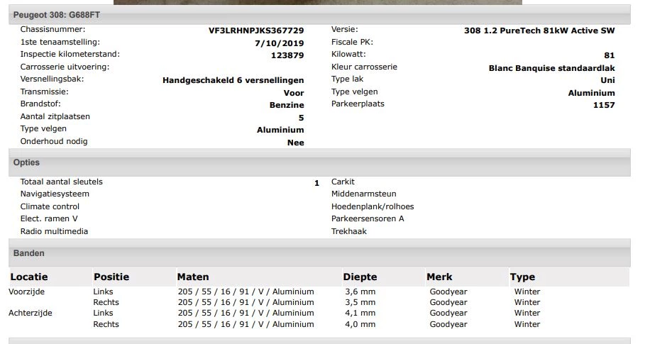 Hoofdafbeelding Peugeot 308