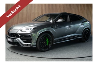 Hoofdafbeelding Lamborghini Urus Lamborghini Urus 4.0 V8 HUD Panodak Leder Ceramic Akrapovic Keyless ACC 360 Camera B&O Massage Alcantara hemel Elektr. achterklep Elektr. verstelbare stoelen met memory Stoel & Stuurverwarming Navi PDC Climate LM velgen