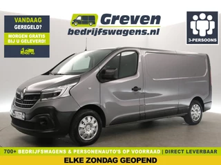 Renault Trafic 2.0 dCi L2H1 Airco Cruise Navigatie PDC 3 Persoons LED Elektrpakket Trekhaak