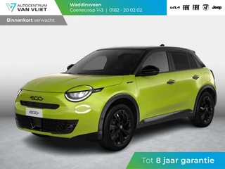 Hoofdafbeelding Fiat 600 Fiat 600 1.2 145pk Hybrid Sport | Clima | Cruise | Navi | 18" | Winter Pack | Apple Carplay | BSM