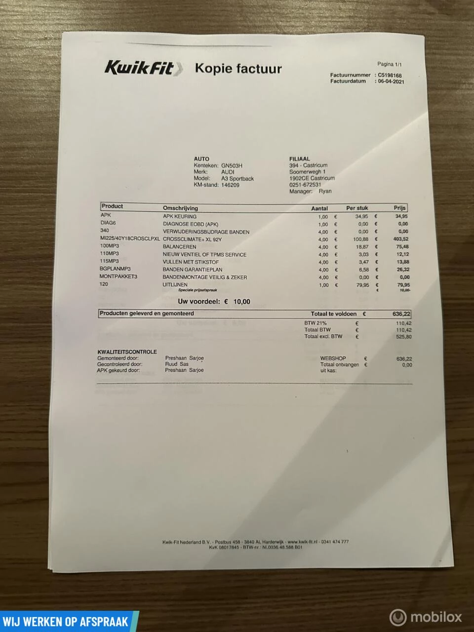 Hoofdafbeelding Audi A3