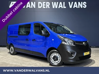 Opel Vivaro 1.6 CDTI 126pk L2H1 Dubbele cabine Euro6 Airco | 5-Zits | LED | Cruisecontrol | Trekhaak Parkeersensoren