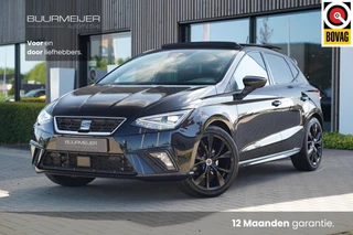Seat Ibiza 1.0 EcoTSI FR Business Intense | Beats Audio | Apple CarPlay | Adaptieve Cruise Control | LED | Sfeerverlichting | Panoramisch schuif/kanteldak | Black Edition | Facelift |