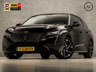 Peugeot 308 SW 1.2 PureTech Allure Sport Automaat (APPLE CARPLAY, GROOT NAVI, LEDER, 360 CAMERA, SPORTSTOELEN, ADAPTIVE CRUISE, GETINT GLAS, KEYLESS, NIEUWE APK, NIEUWSTAAT)