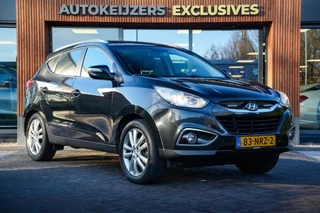 Hoofdafbeelding Hyundai ix35 Hyundai ix35 2.0i i-Catcher Panodak Keyless Camera Cruise Navigatie Stoelverw. Half Leer