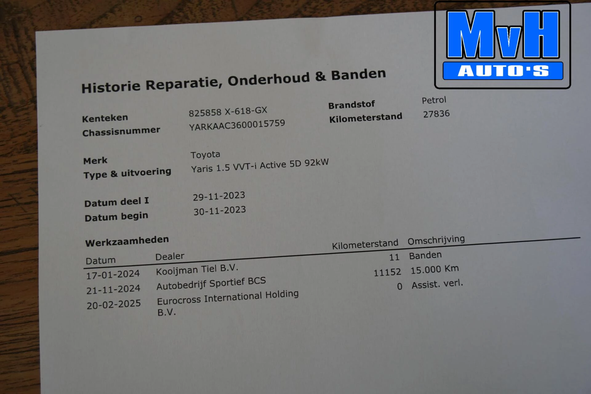 Hoofdafbeelding Toyota Yaris