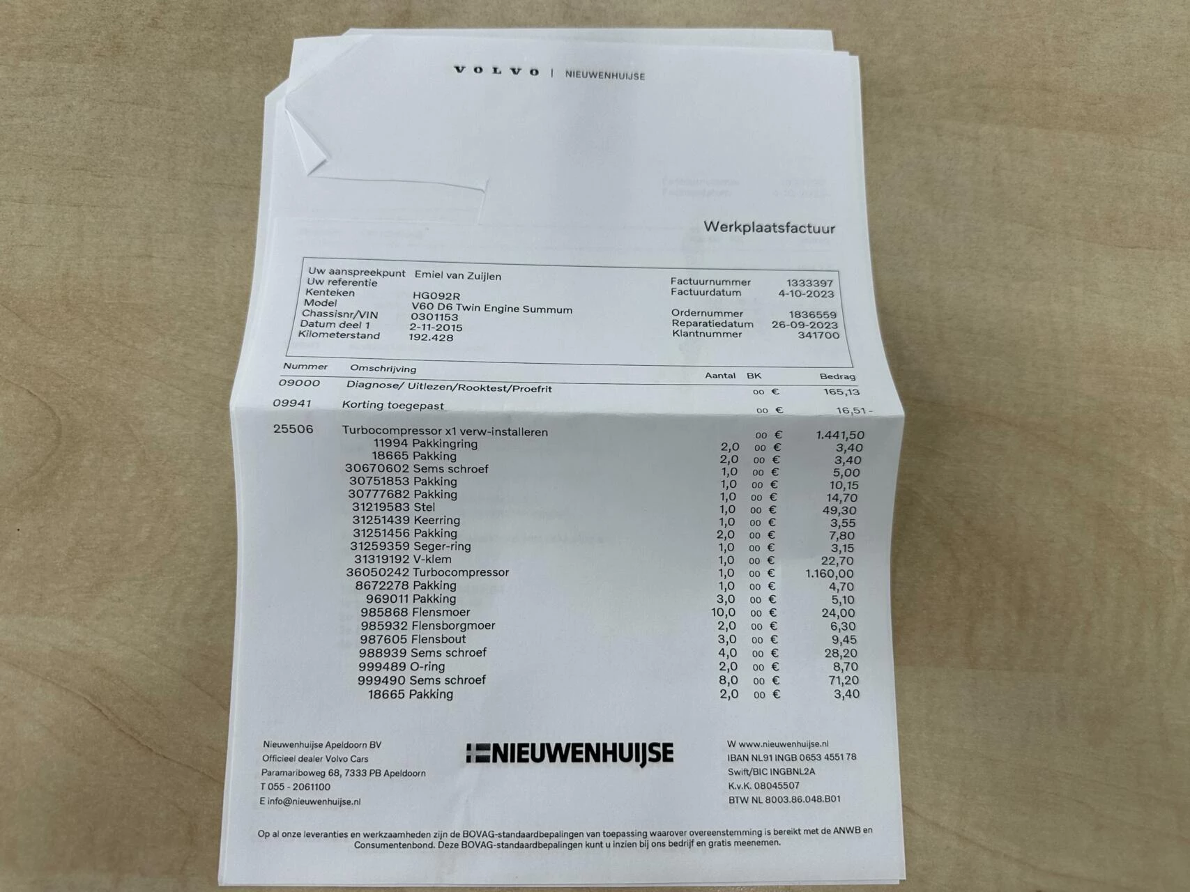 Hoofdafbeelding Volvo V60