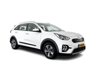 Kia Niro 1.6 GDi Hybrid DynamicLine (INCL-BTW) Aut. *NAVI-FULLMAP | KEYLESS | ADAPTIVE-CRUISE | 1/2-LEATHER | CAMERA | ECC | PDC | LANE-ASSIST | COMFORT-SEATS  | SHIFT-PADDLES | CARPLAY | TOWBAR | 16"ALU*