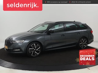 Skoda Octavia 1.0 e-TSI Sport | Trekhaak | Carplay | Navigatie |  Sportstoelen | Full LED | 18'' | Parkeerhulp | Sfeerverlichting | Cruise control | Climate control | Bluetooth
