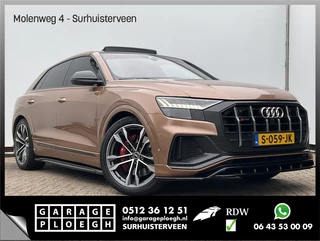 Hoofdafbeelding Audi SQ8 Audi SQ8 4.0 TDI NightVision Carboninleg B&O 4Wielsturing Sfeerverl HUD 360° Trekhaak