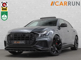 Audi Q8 SQ8 4.0 V8 | RS-Stoelen | Panorama | Massage | Ventilatie | 23'' | B&O Sound | Trekhaak | Bovag Garantie | Carbon | Luchtvering | Black-Optic | Nw.Pr, 220733,=  | Memory | Leder | Matrix-LED | Carplay | 57800,= ex bpm en btw export | BTW Auto 81300,= ex btw.