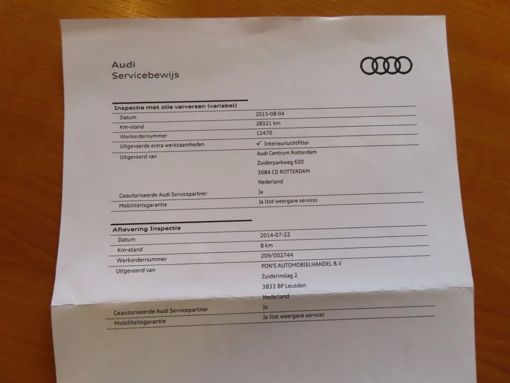 Hoofdafbeelding Audi A3