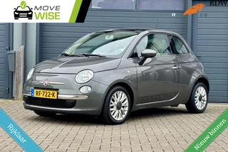 Fiat 500 0.9 TwinAir Turbo Lounge | 122.000 km | Panoramadak | ZEER NETTE STAAT | Airco | Leuk & Zuinig |