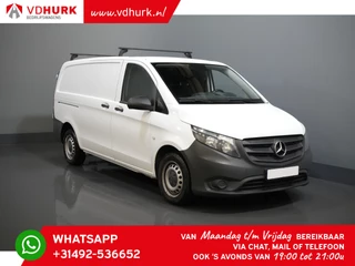 Mercedes-Benz Vito 116 CDI Aut. L2 RWD Standkachel/ Navi/ Stoelverw./ Carplay/ Camera/ Cruise/ Trekhaak/ Airco