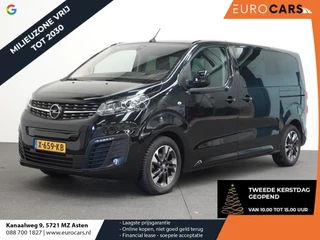 Opel Vivaro-e Combi L2H1 75 kWh e-Zafira 8 persoons  Navigatie Airco Dab  Camera 360  Cruise control  Dab  Lichtmetalen velgen Stoelverwarming