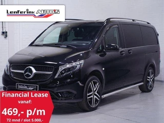 Mercedes-Benz Vito 114 CDI 136 pk Dubbel Cabine L2 Aut. 2x Schuifdeur LED Koplampen, Navi, Camera, 19" LMV, NAP, 5-Zits