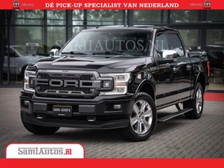Ford F-150 USA PLATIMUM 3.5 V6 Black On Black | SuperCrew | Lpg | Cover | Pano | Face Lift | 82000 km | 5 Persoons Dubbele Cabine |