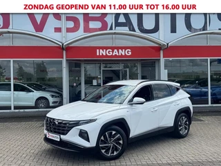 Hoofdafbeelding Hyundai Tucson Hyundai Tucson 1.6 T-GDI MHEV 150PK LED LEER NAVI CAMERA CARPLAY