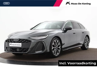 Hoofdafbeelding Audi A6 Audi A6 Avant 40 TFSI Advanced edition 204 PK · 20" LM Velgen · S-sportonderstel · Tech plus · Sportstoelen zwart leder · Elektrisch instelbare voorstoelen