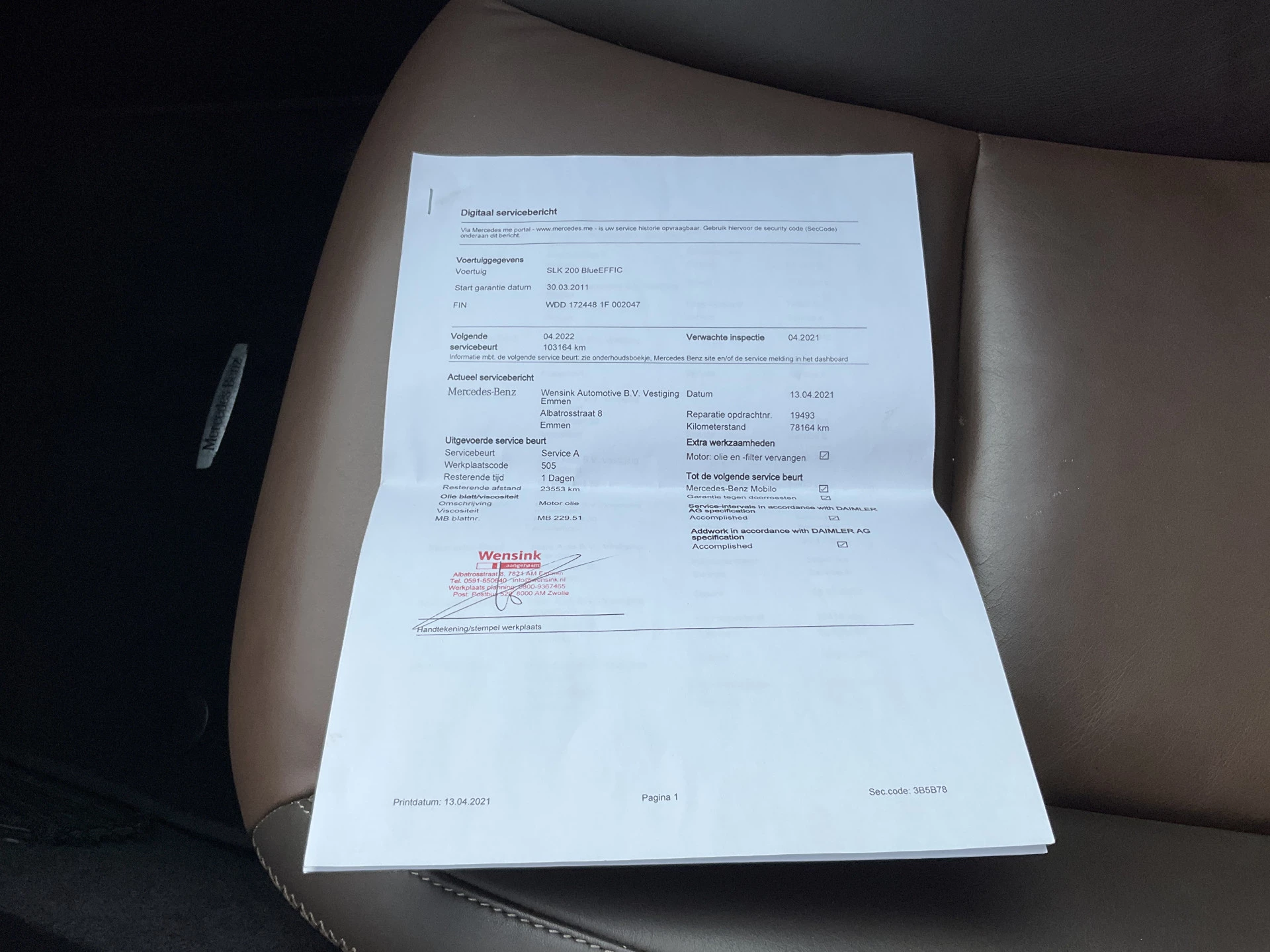 Hoofdafbeelding Mercedes-Benz SLK