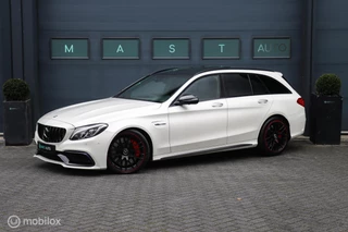 Mercedes C-klasse Estate AMG 63 S Edition 1|HUD|Pano|Burmester|Carbon