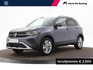 Hoofdafbeelding Volkswagen T-Cross Volkswagen T-Cross Life Edition 1.0 TSI 95 pk 5 versn. Hand  · Airconditioning automatisch, 2-zone (climatronic) · Velgen 'ventura', 17 inch lichtmetaal