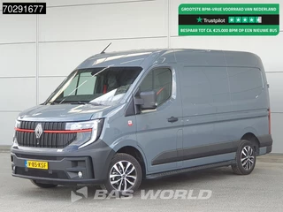 Renault Master E-Tech Elektrisch 87kWh 460WLTP L2H2 Trekhaak Airco Cruise Camera Parkeersensoren CarPlay L2 10m3 Airco Trekhaak Cruise control