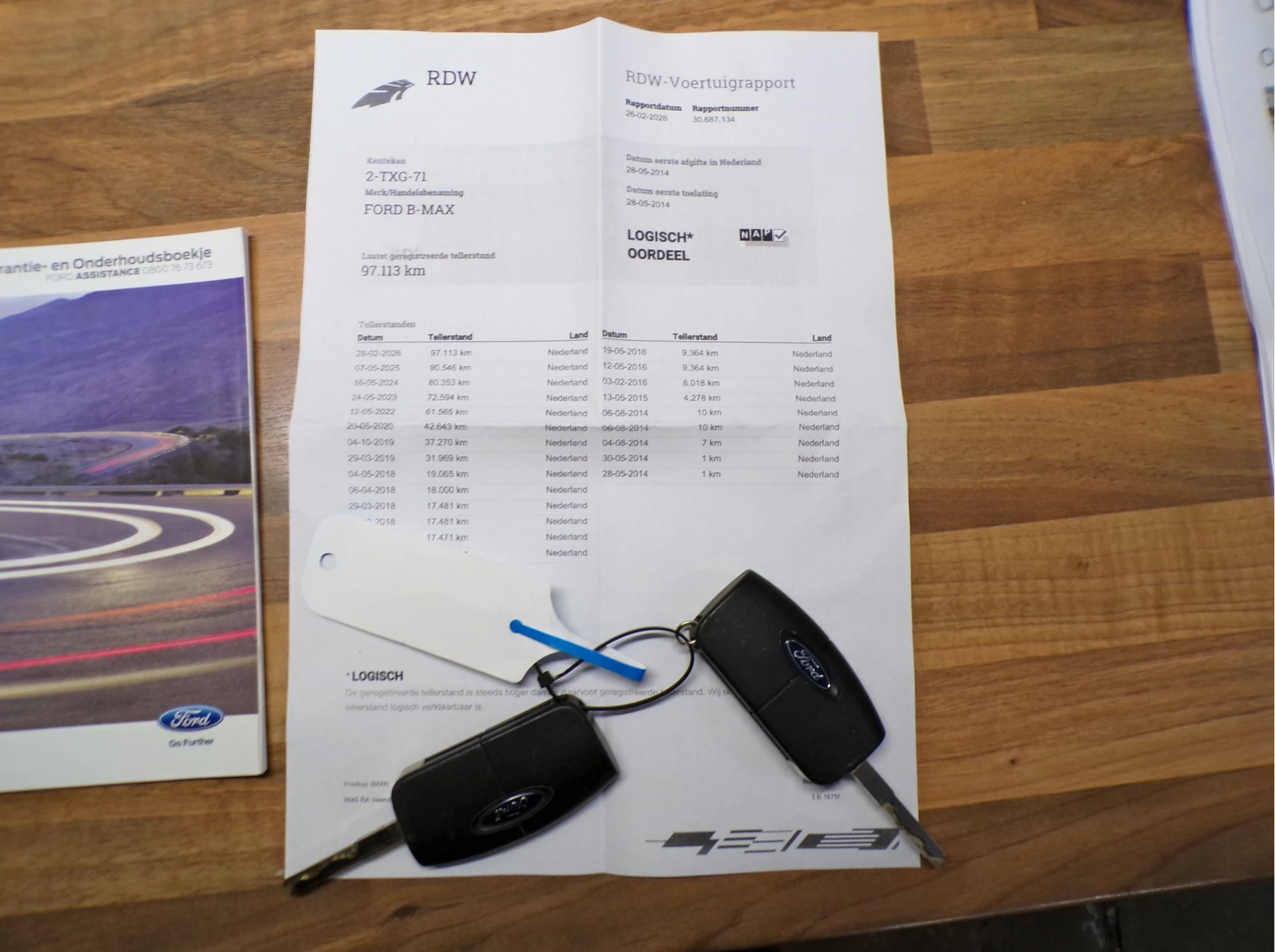 Hoofdafbeelding Ford B-MAX