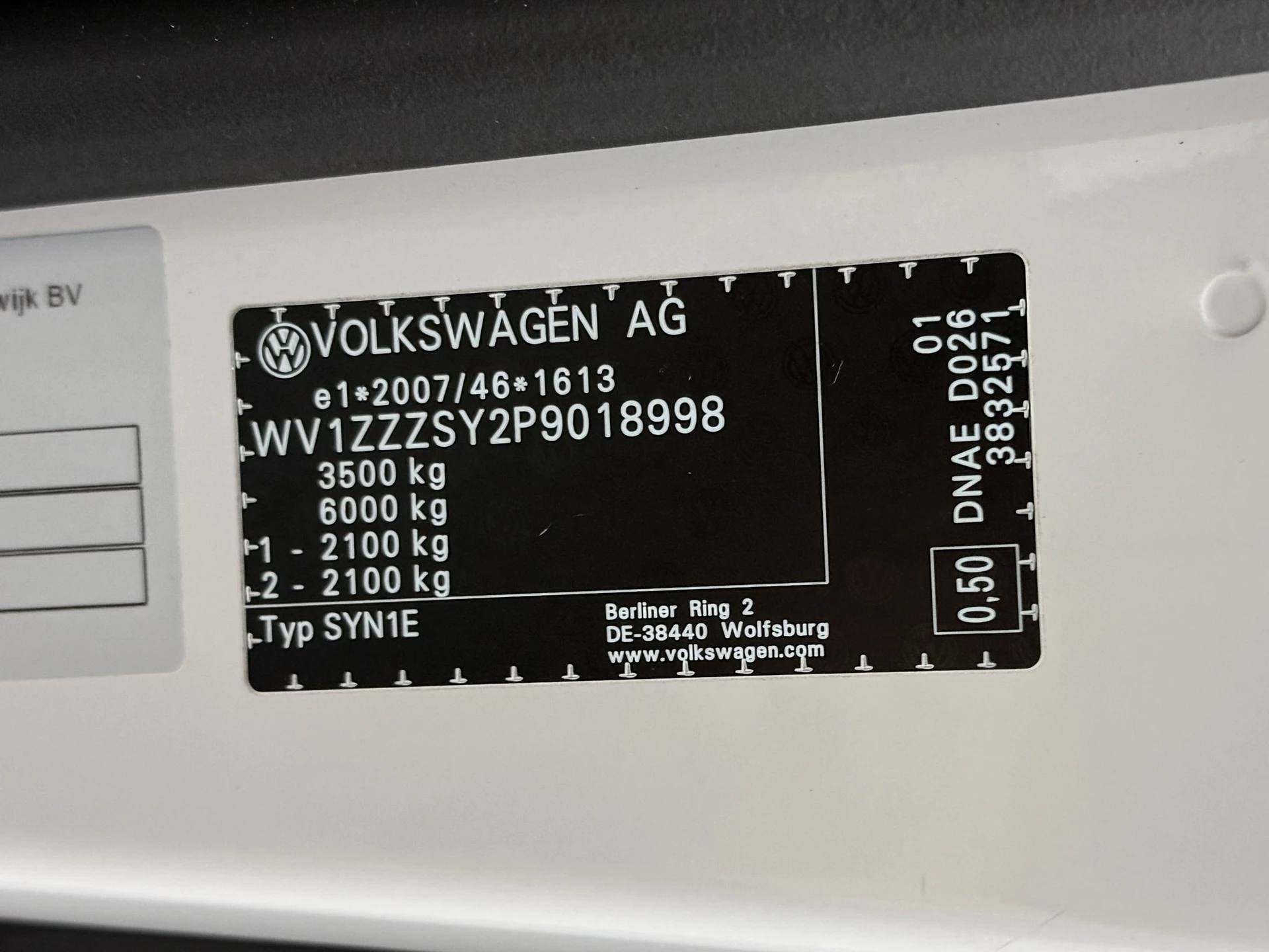 Hoofdafbeelding Volkswagen Crafter