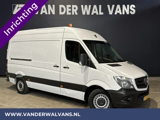 Mercedes-Benz Sprinter 316 CDI 164pk L2H2 inrichting Euro6 Airco | 2800kg Trekhaak | Cruisecontrol | Chauffeursstoel Parkeersensoren, multifunctioneel stuurwiel