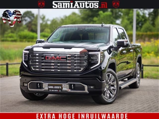 GMC Sierra DENALI | All-In Prijs | 6,2 V8 Full Option | De Meest Luxe Pick-Up in zijn Klasse | Comfortabele Dubbele Cabine met Royale 5 Zitplaatsen | BPM vrij | Nu Leverbaar uit Voorraad | Voorraad Nr 4420