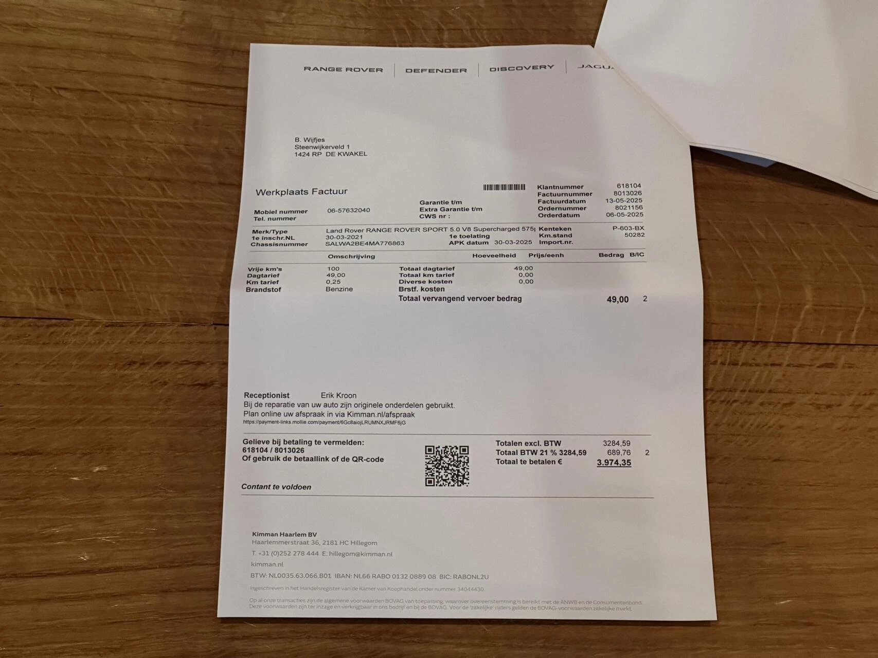 Hoofdafbeelding Land Rover Range Rover Sport