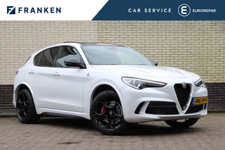 Hoofdafbeelding Alfa Romeo Stelvio Alfa Romeo Stelvio 2.9 V6 AWD Quadrifoglio 510PK | Full Options | BTW | Bianco Trofeo | Panoramadak | BLIS | Half leder