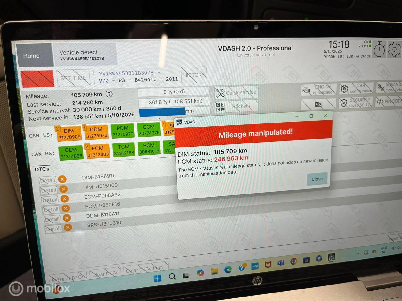 Hoofdafbeelding Volvo V70