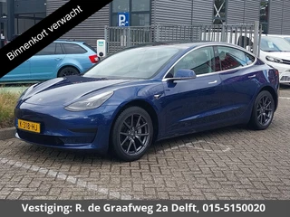 Tesla Model 3 Standard RWD Plus 60 kWh (238 PK) ACCU: 92% | Navigatie | Panoramadak | Stoelverwarming | Leder | 380 km actieradius |