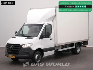 Mercedes Sprinter 515 CDI Automaat Laadklep Dubbellucht Bakwagen Airco Cruise Camera D'Hollandia Euro6 Meubelbak Koffer Airco Cruise control