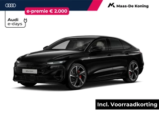 Hoofdafbeelding Audi A6 Sportback e-tron Audi A6 e-tron Sportback S edition performance 367 PK · Tech pro · Winterpakket · Remzadels rood · Privacy glas