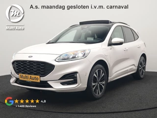 Ford Kuga 2.5 ST-Line X Plug In Hybrid 225pk Dealer O.H. PHEV | Panodak | Trekhaak Af Fabriek | Adaptive Cruise | Head Up | 360 Camera | Alcantara Sportstoelen Verwarmd | Bang & Olufsen | Stuur Verwarmd | Apple Carplay | Keyless | Blis | Navigatie