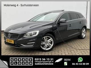 Volvo V60 2.4 D6 AWD Plug-In Leer Sunroof Memory Trekhaak Hybrid R-Design PHEV