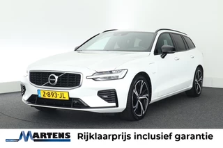 Hoofdafbeelding Volvo V60 Volvo V60 2.0 T8 390pk Twin Engine AWD R-Design Trekhaak Camera harman/kardon Stoelverwarming Navigatie